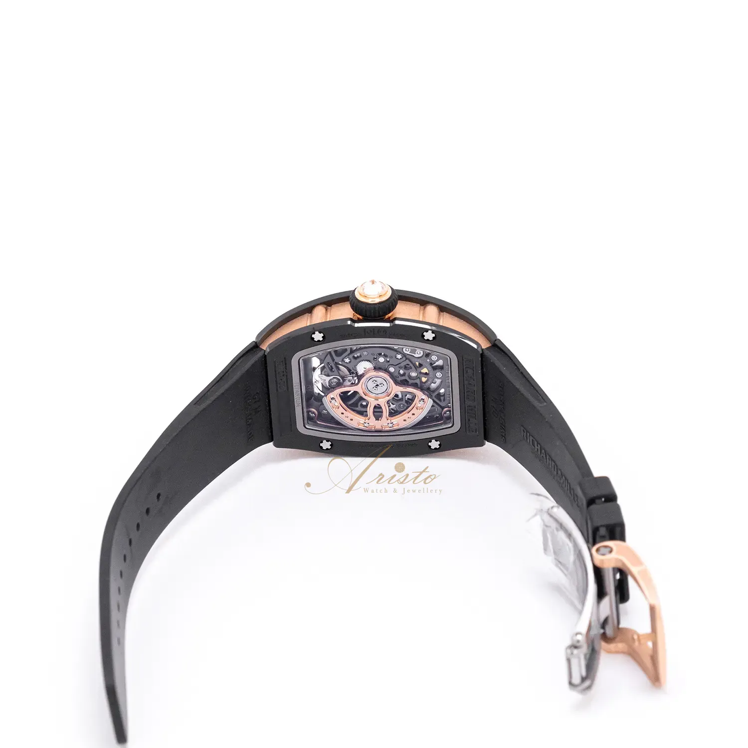 ロワンアーティスティック Richard Mille RM07-01 ATZ White Ceramic One Row Onyx RM07-01